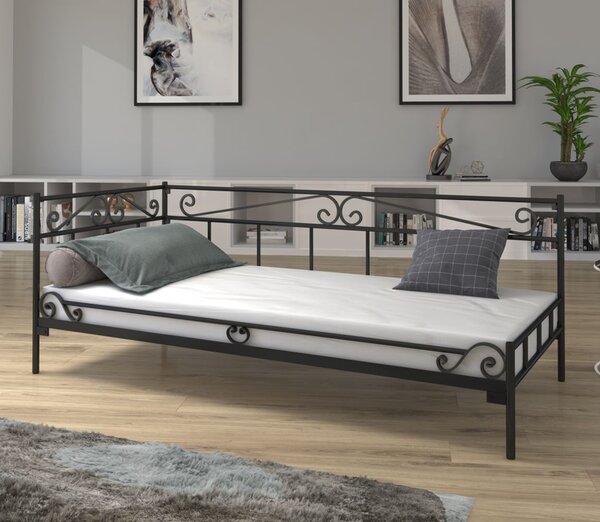 Łóżko metalowe - sofa, leżanka szezlong 140x200 wzór 24P, polski producent