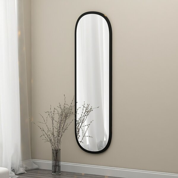Lustro Magnum Black 40 x 120 cm