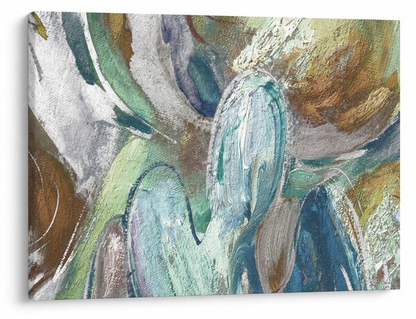 Obraz - Abstrakcyjny obraz postaci (70x50 cm)