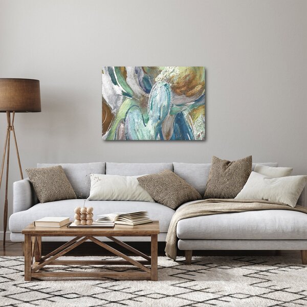 Obraz - Abstrakcyjny obraz postaci (70x50 cm)