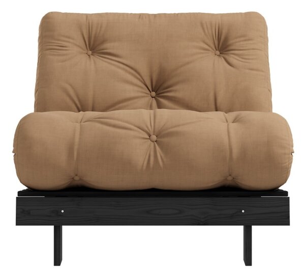 Brązowy fotel Roots Black Night – Karup Design