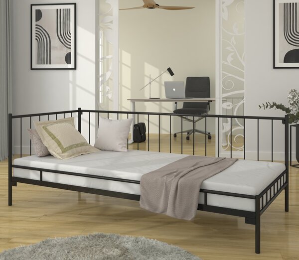 Łóżko metalowe, sofa, leżanka, szezlong 140x200 wzór 28P, polski producent Lak System