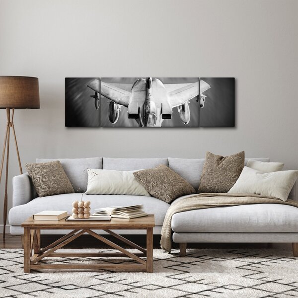 Obraz - Samolot (170x50 cm)