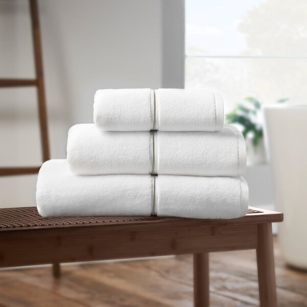 Biały bawełniany ręcznik frotte 50x85 cm Zero Twist – Bianca