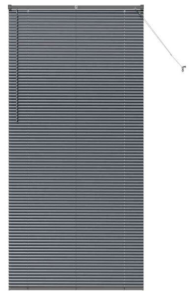 Żaluzje weneckie Ciemnoszary 220 x 100 cm Aluminium