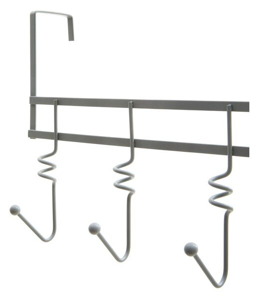 Szary metalowy wieszak na drzwi 46 cm Jaxen – Premier Housewares
