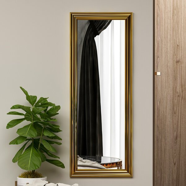 Lustro Smooth Gold 40 x 105 cm