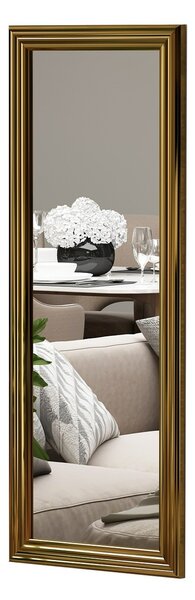 Lustro Smooth Gold 40 x 105 cm