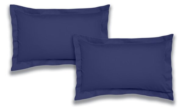 Poszewki na poduszki z perkalu bawełnianego zestaw 2 szt. 50x75 cm Cotton Percale – Bianca