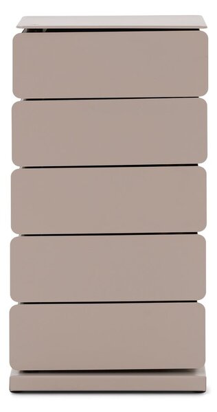 Szarobrązowa metalowa komoda 37x72x26 cm Joey – Spinder Design