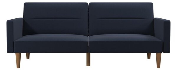 Ciemnoniebieska rozkładana sofa Støraa Mainstays