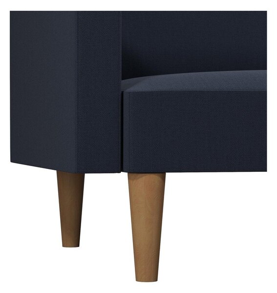 Ciemnoniebieska rozkładana sofa Støraa Mainstays