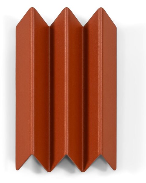 Metalowy wieszak ścienny w kolorze terakoty 13 cm Sensu – Spinder Design