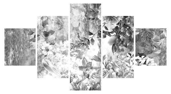 Obraz - Romantyczny ogród (125x70 cm)