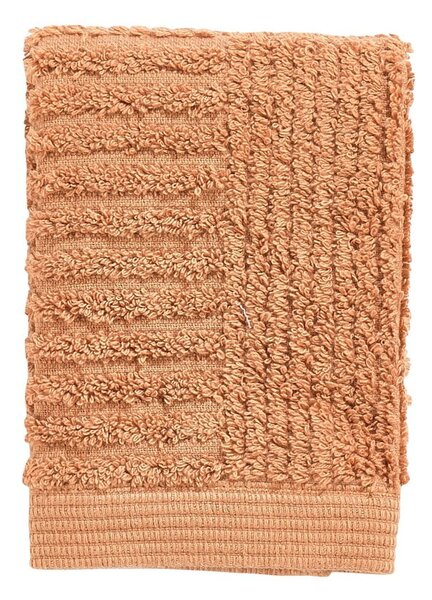 Żółty bawełniany ręcznik frotte 30x30 cm Classic – Zone