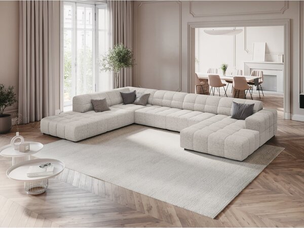 Jasnoszary narożnik (lewostronny/w kształcie litery U) Chicago – Cosmopolitan Design