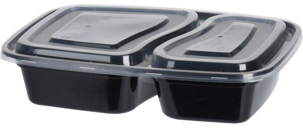 Excellent Houseware Zestaw pojemników plastikowych 1200 ml, 10 szt