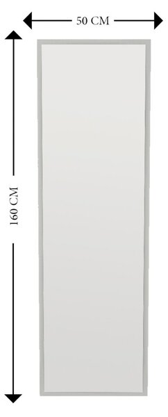Lustro Tessa White 50 x 160 cm