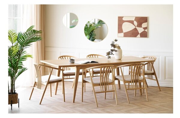 Rozkładany stół z dodatkowym blatem w dekorze dębu 90x180 cm Darwin – House Nordic