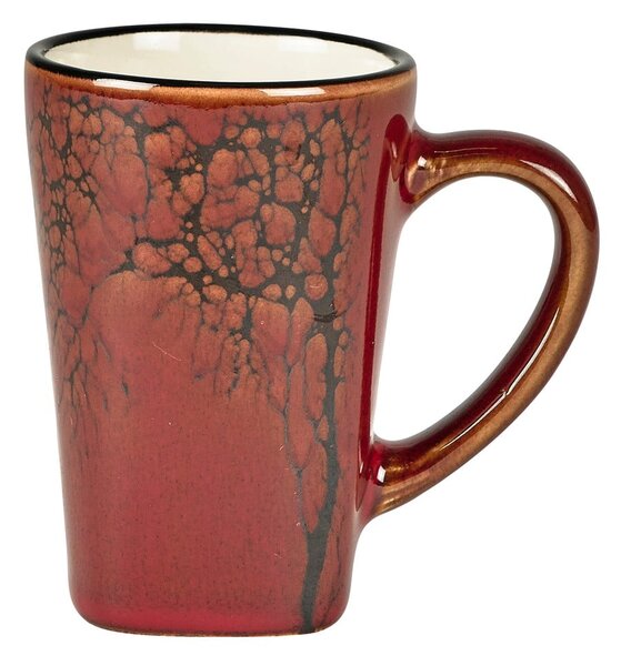Czerwone kamionkowe kubki na espresso zestaw 4 szt. 100 ml Hela – Villa Collection