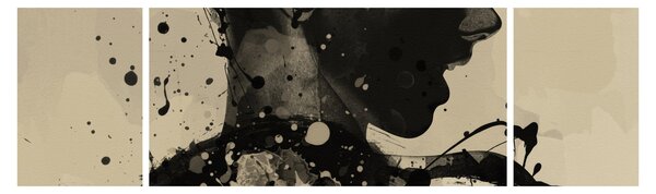 Obraz - Kobieta jazzowa (170x50 cm)