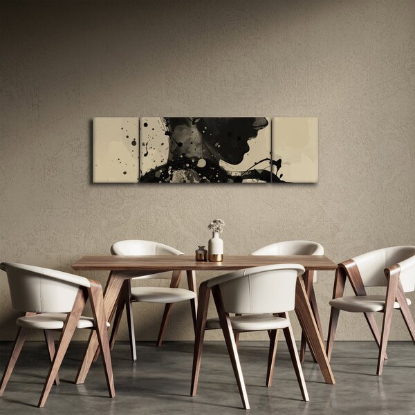 Obraz - Kobieta jazzowa (170x50 cm)