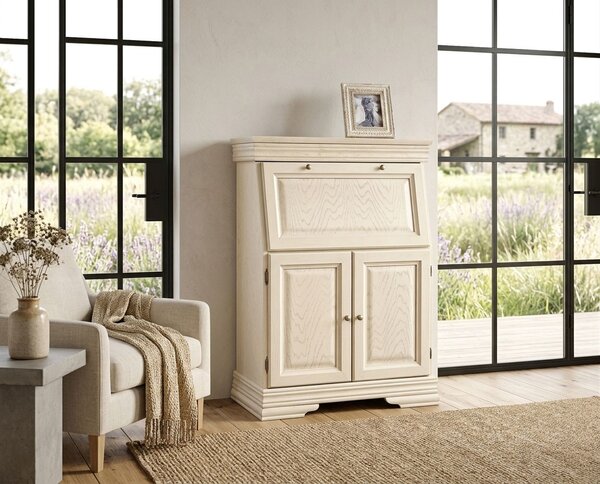 Komoda-Barek CCK-9 Krem Patyna Fornir Carmen La Crema 81 cm