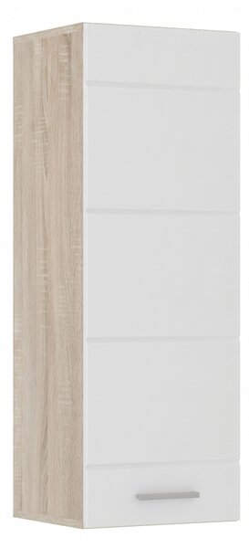 Szafka wisząca 1D Imola Dąb Sonoma 40 cm Biały mat