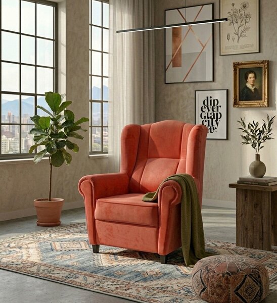 Fotel Tapicerowany Grosetto N Sic Denver 1
