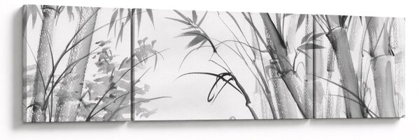 Obraz - Las bambusowy (170x50 cm)