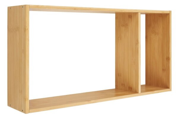 Wielopoziomowa bambusowa półka w naturalnym kolorze 70 cm Ember – House Nordic