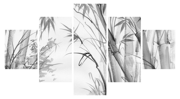 Obraz - Las bambusowy (125x70 cm)