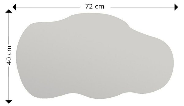 Lustro Baby Black 40 x 72 cm