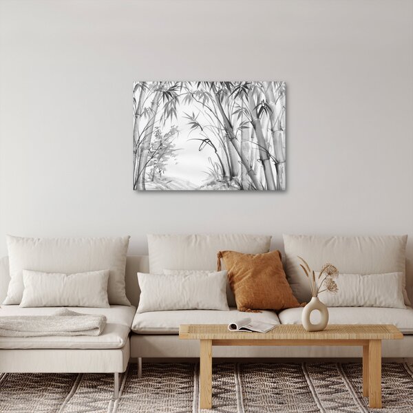 Obraz - Las bambusowy (70x50 cm)