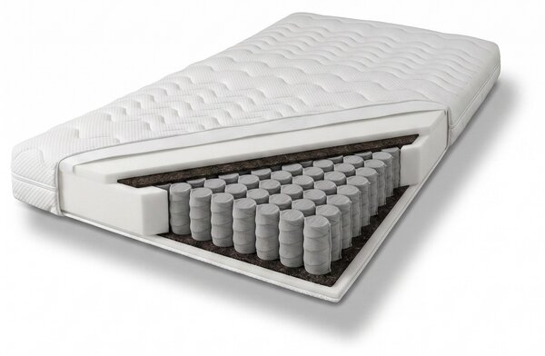 Materac kieszeniowy ANKONA typu basic pocket 7-strefowe 80x200