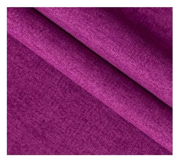 Tapicerowane łóżko kontynentalne GLORIEN 140x200 cm purpurowe Materac: Materac sprężynowy Bonell