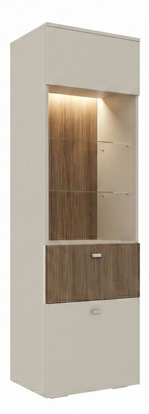 Witryna 2D-B Kaszmir, Dąb Primavera Umbra Ava 60 cm