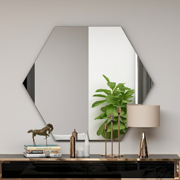 Lustro Zeo Black 60 x 70 cm