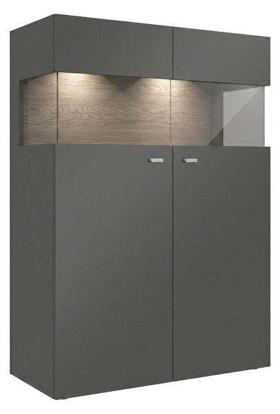 Komoda 2D Antracyt, Dąb Cremona Cannolo Terni 100 cm