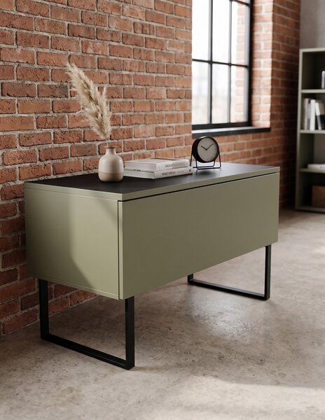 Komoda Z różne dekory loft 80 cm Dąb Kamienny