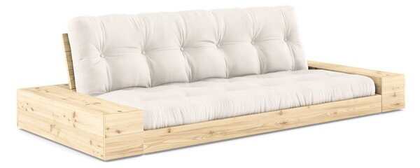Kremowa rozkładana sofa 244 cm Base – Karup Design