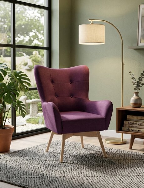 Fotel Tapicerowany Uszak Sic Denver 1