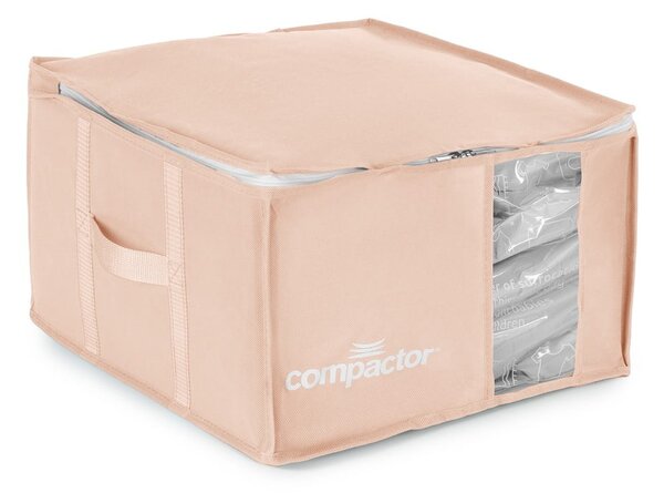 Plastikowy pojemnik próżniowy do przechowywania ubrań 42x40x25 cm Pink Edition – Compactor