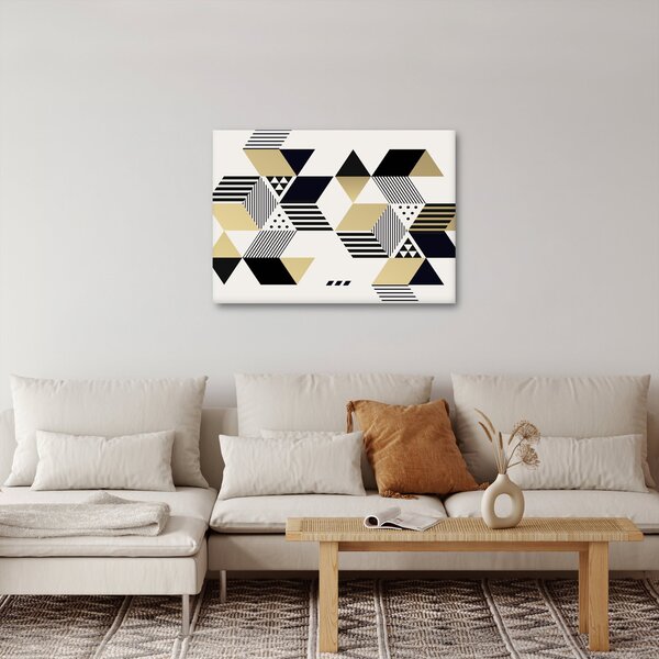 Obraz - Kształty geometryczne N⁰1 (70x50 cm)