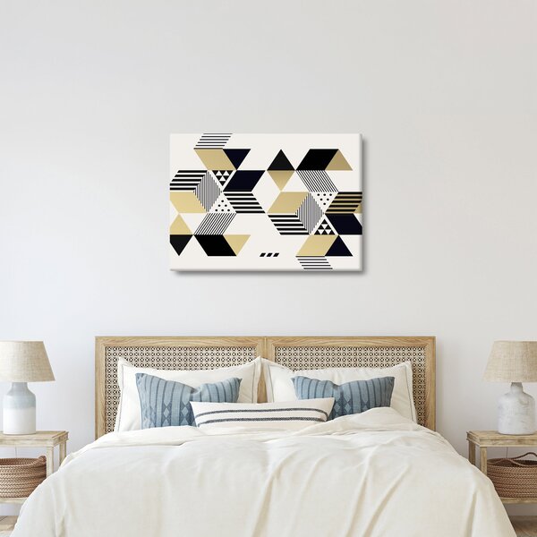 Obraz - Kształty geometryczne N⁰1 (70x50 cm)