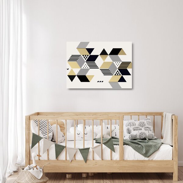 Obraz na szkle - Kształty geometryczne N⁰1 (70x50 cm)