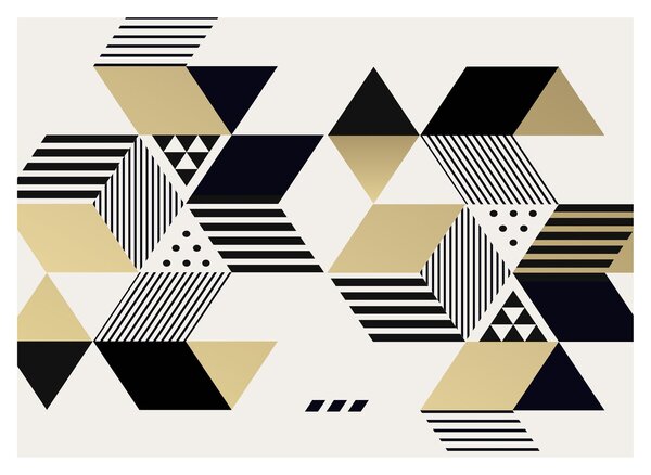 Obraz - Kształty geometryczne N⁰1 (70x50 cm)