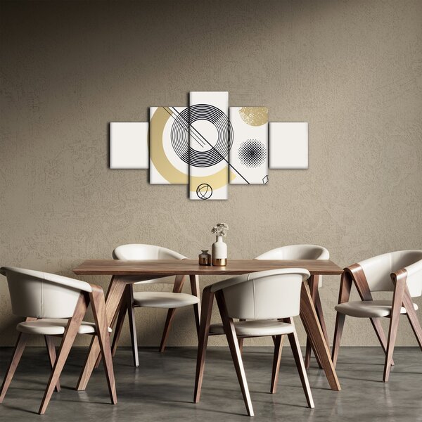 Obraz - Kształty geometryczne N⁰2 (125x70 cm)