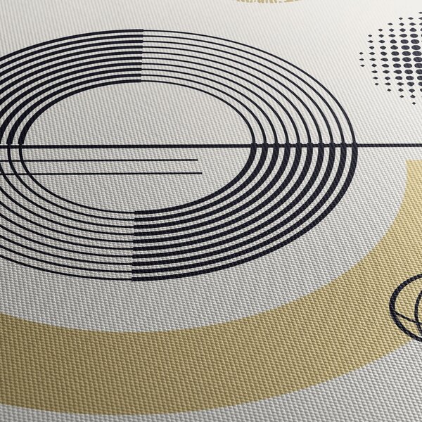 Obraz - Kształty geometryczne N⁰2 (125x70 cm)