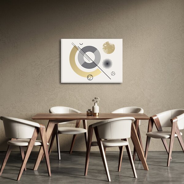 Obraz - Kształty geometryczne N⁰2 (70x50 cm)